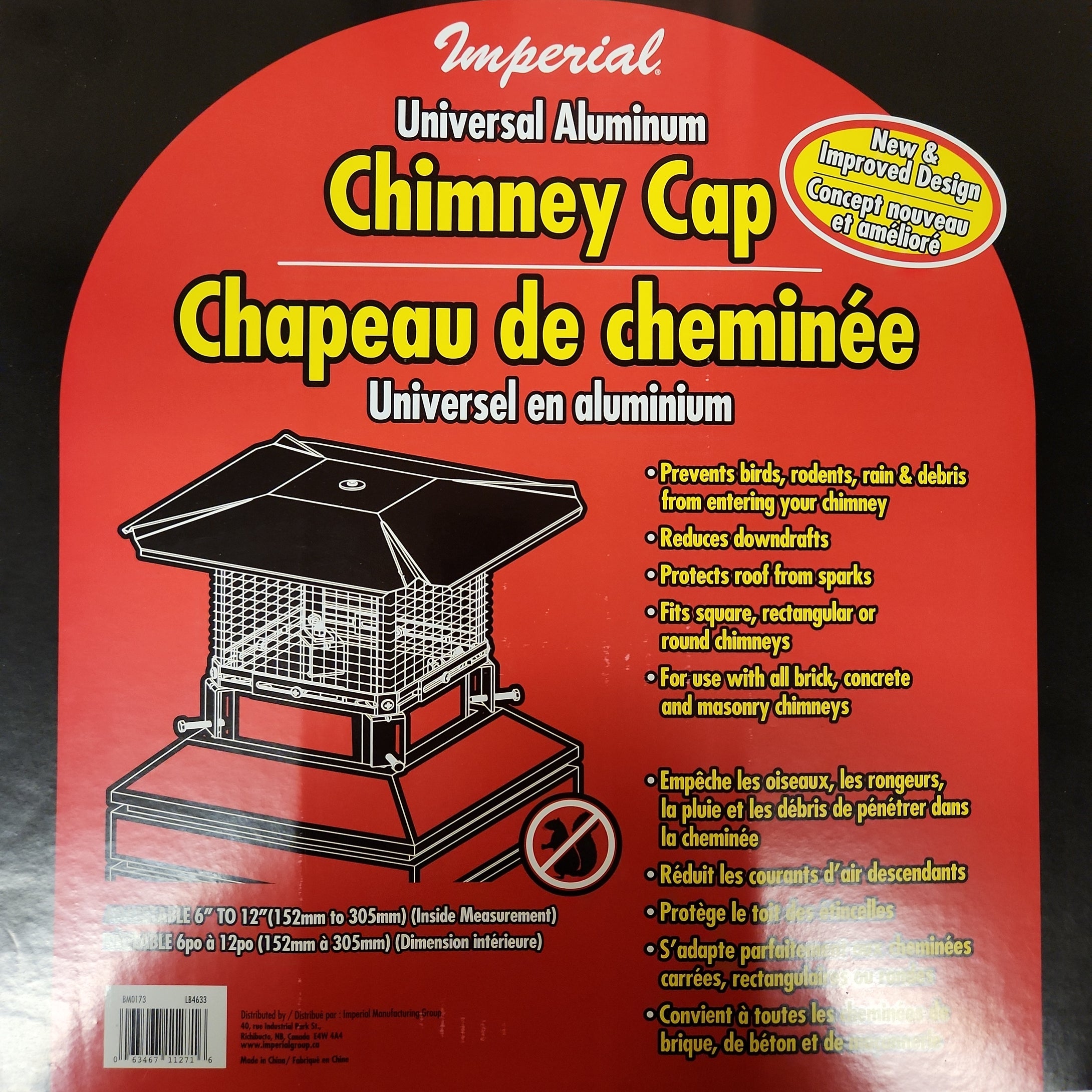Chimney Cap - Universal Aluminum