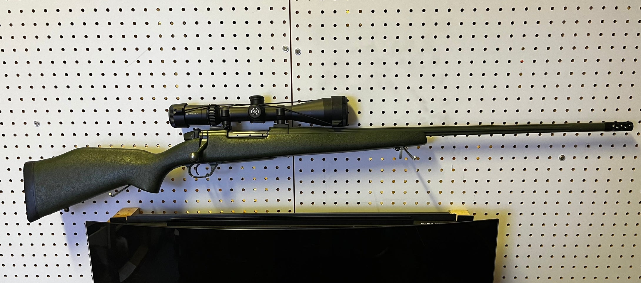 RF8446 Weatherby Mark V 30-378 Rifle with Scope