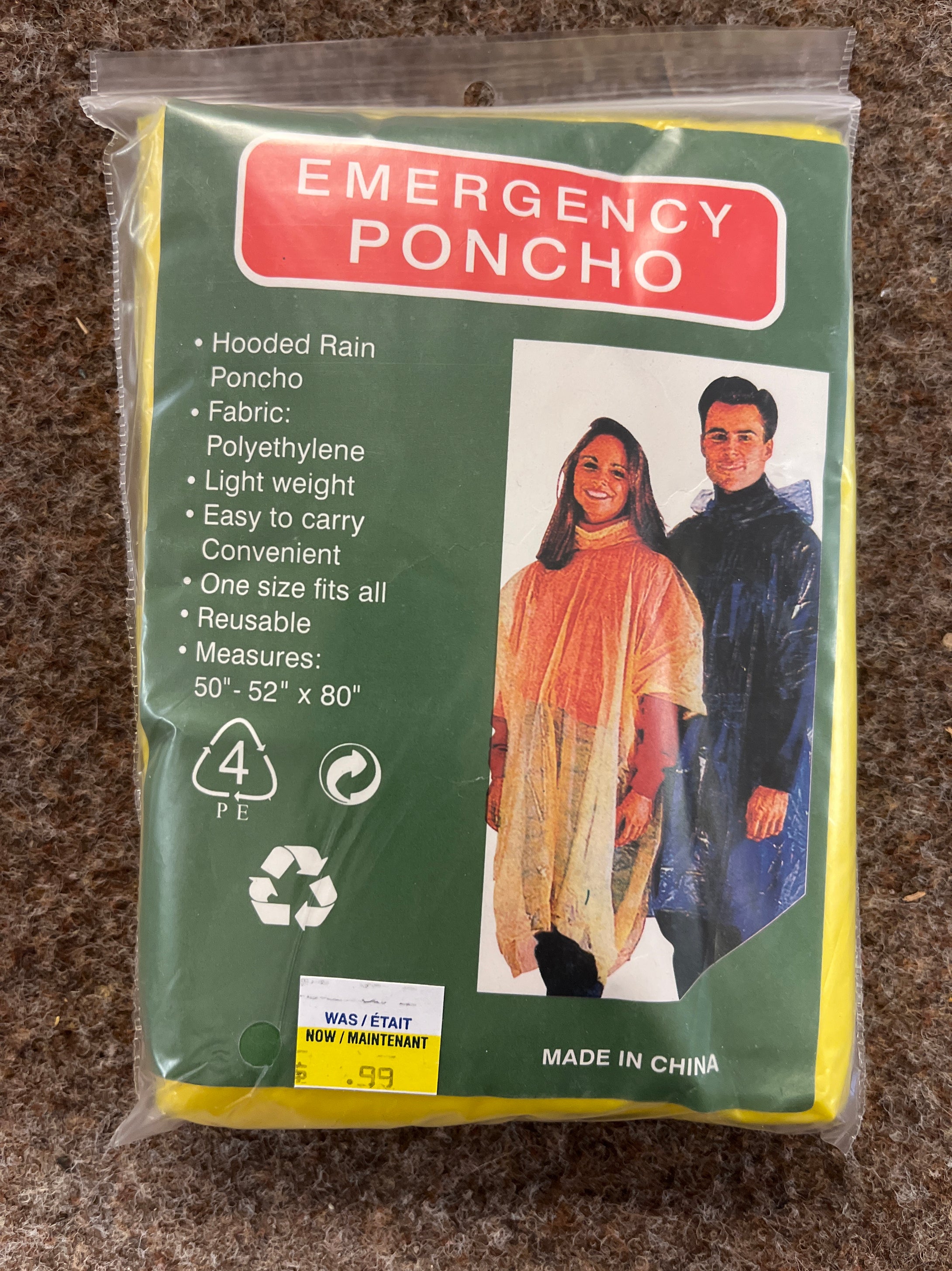 Emergency Poncho