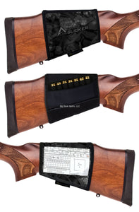 Alpine Innovations Ammo Slicker Lg. Cal / Dp Sheet Ammo Holder For Butt Stock 7 Rnd. /10 Rd .Vanish Shadow