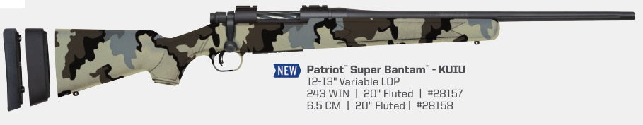 RF8463 Mossberg Patriot Super Bantam 308 Win Bolt Action Rifle