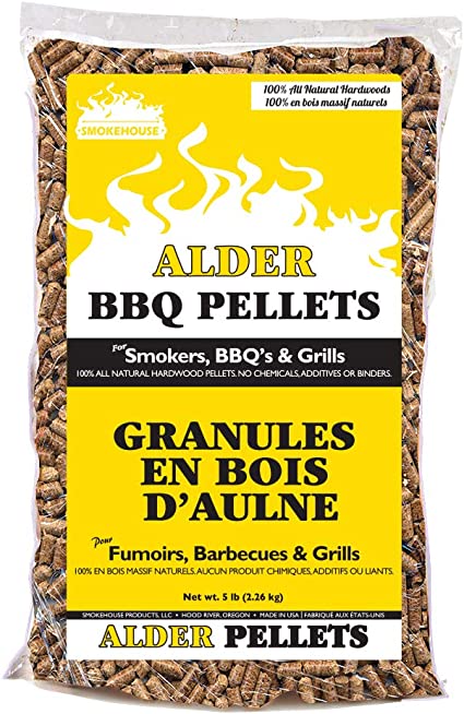 Smokehouse Alder BBQ Pellets 5lb Bag