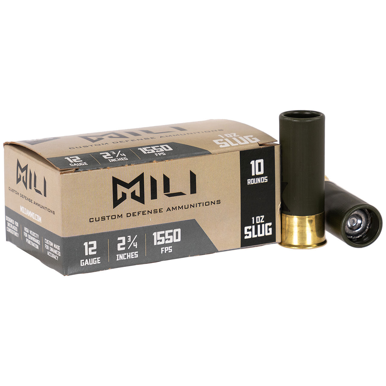 MILI M12 12GA 1oz Rifled Slug