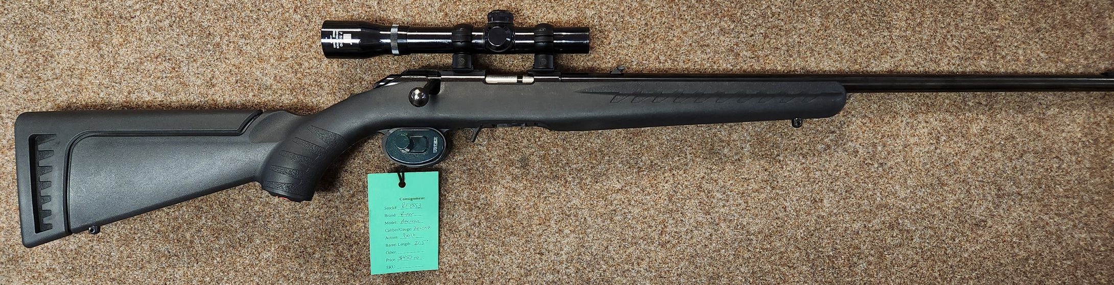 RF8553 Ruger American 22 WMR