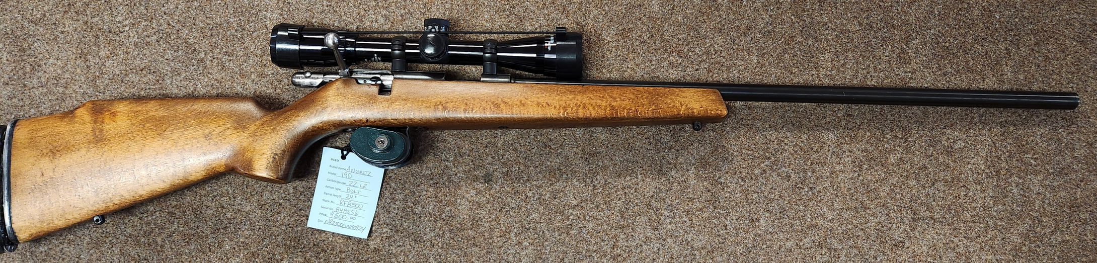 RF8500 ANCHUTZ Model 190 22 LR