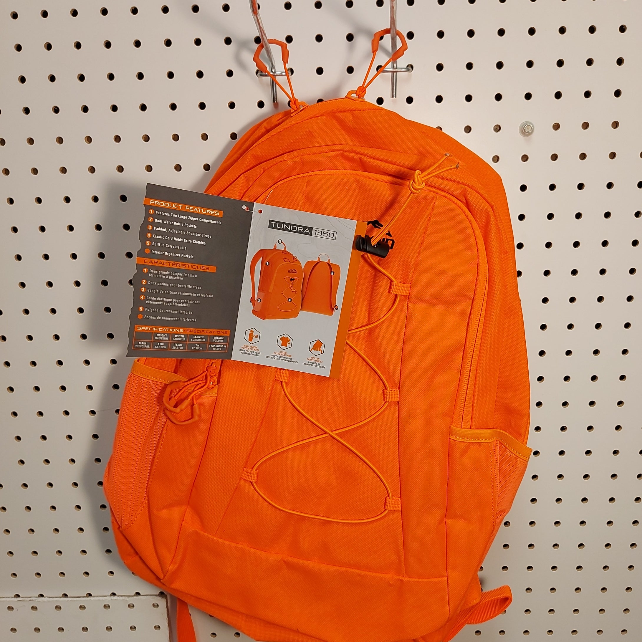 Allen blaze orange daypack