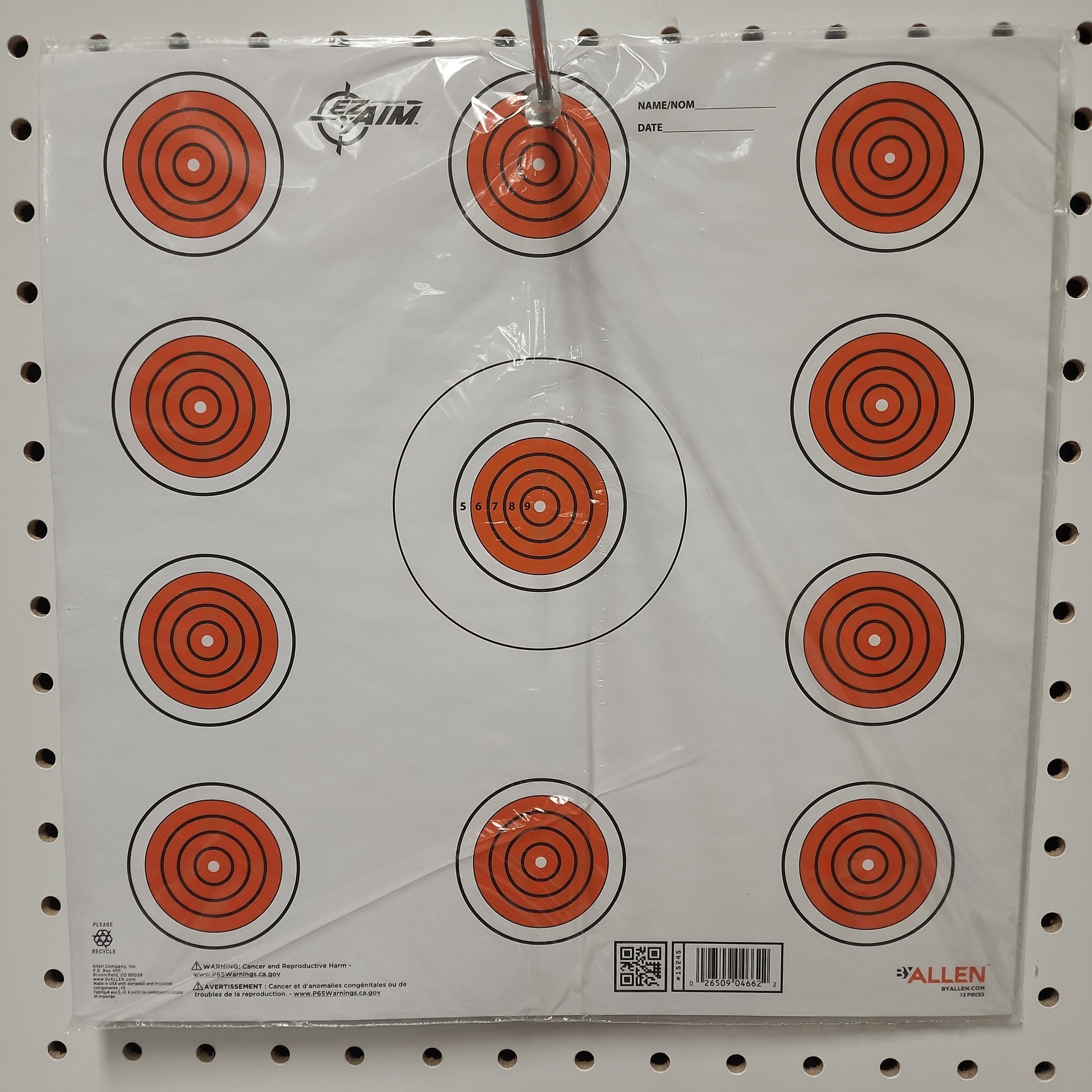 Allen ez-aim circles target