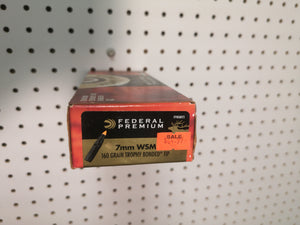 7mm WSM 160 grain