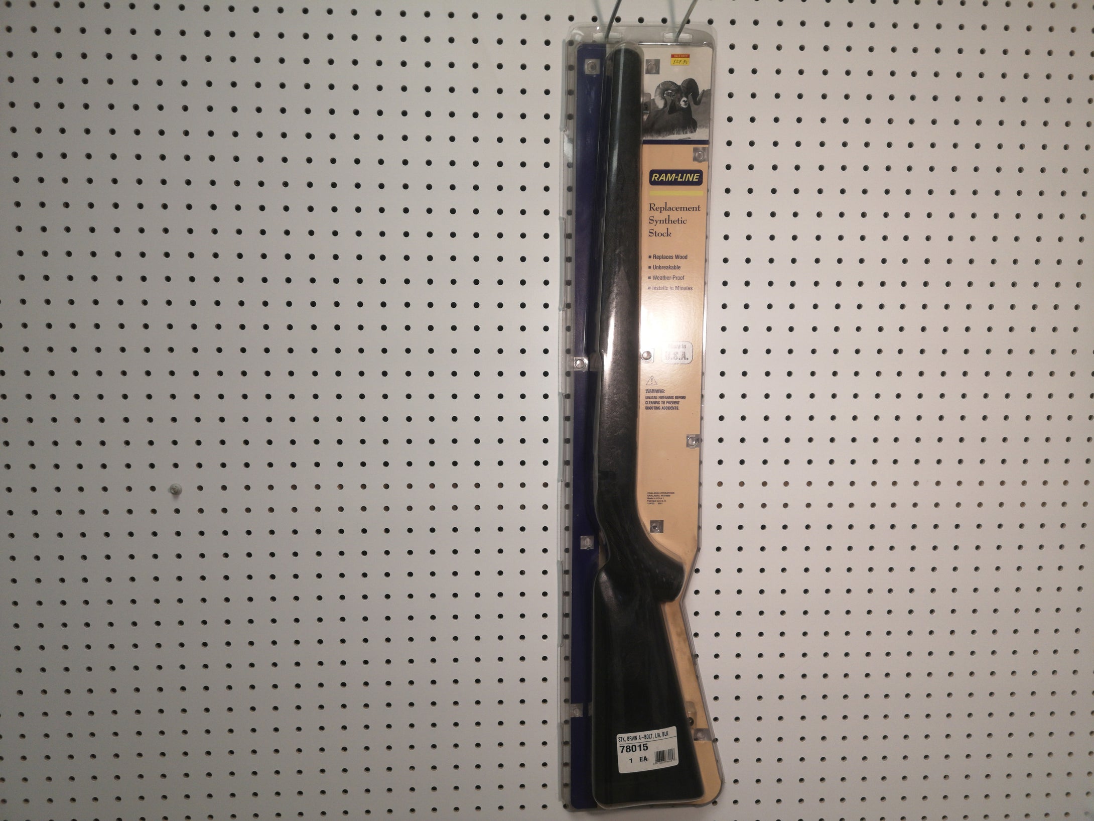 Ram-Line Synthetic Replacement Stock, Browning A-Bolt, L/A, BLK