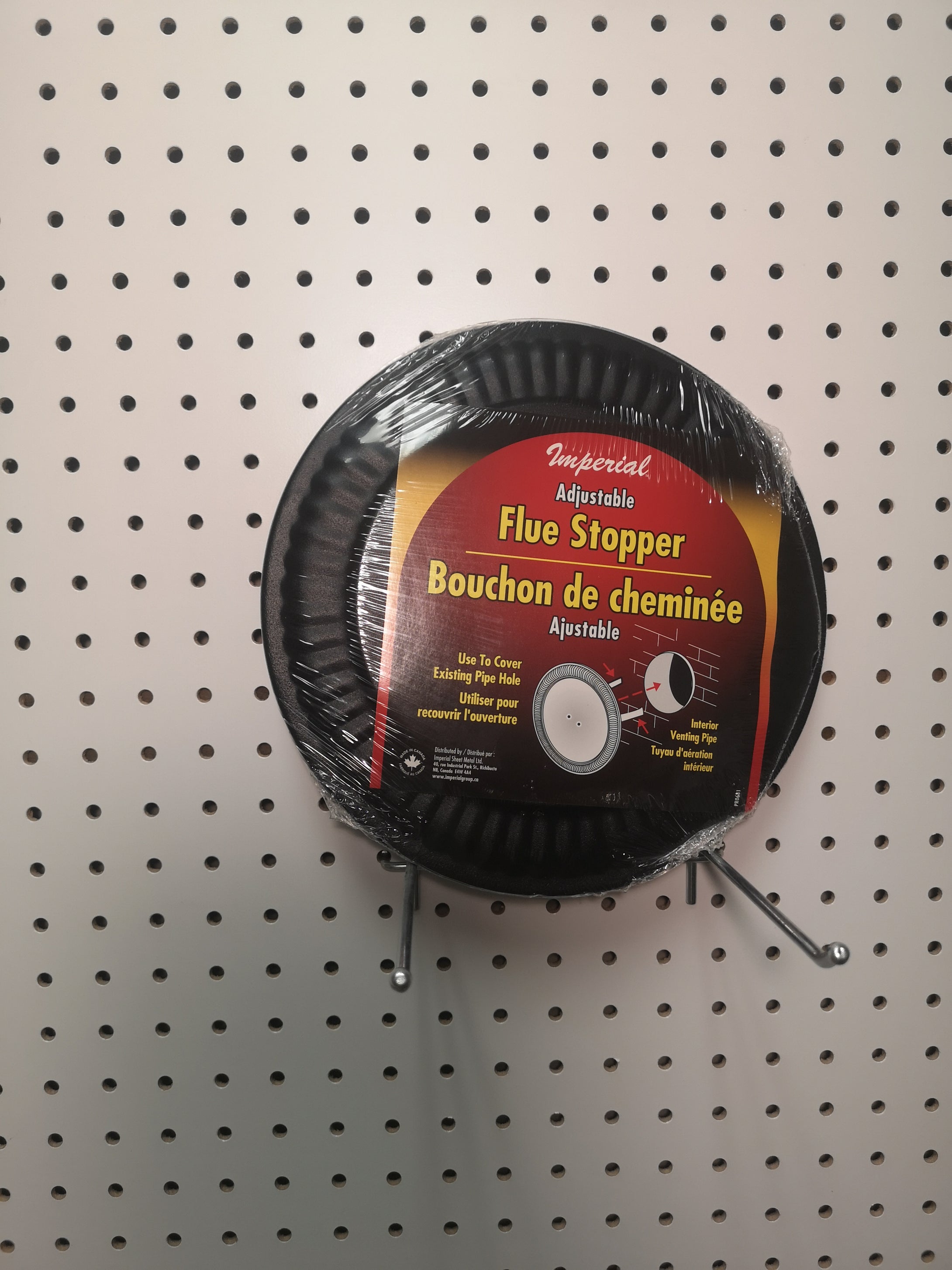 Imperial adjustable flue Stopper