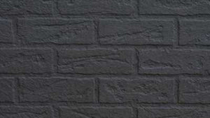 Regency Brick Panel Standard Black LRI4E