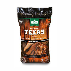 GMG Texas Blend BBQ Pellets - 28 LB bag