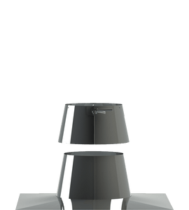 5" Top Support Stainless 16 x 16